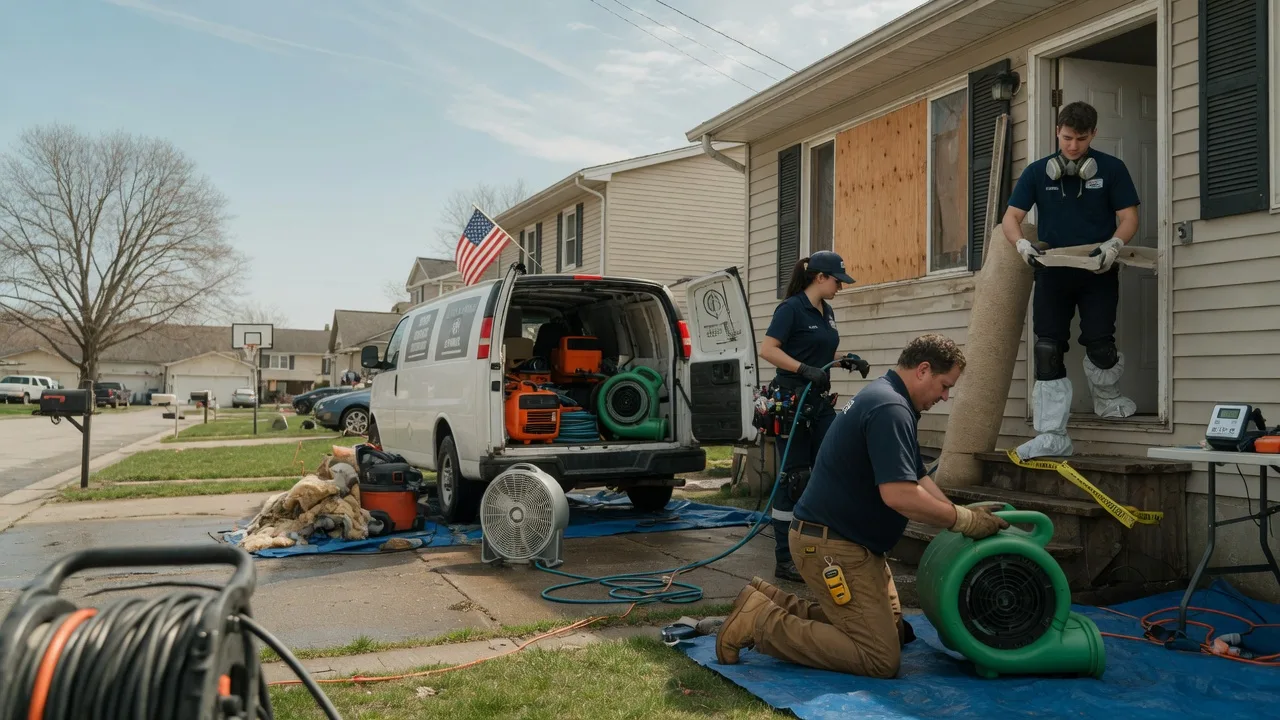 Water Damage Restoration in Hamburg, LA near me